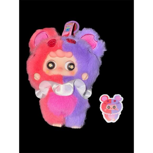 Migo: “Little Troublemakers” Double Sided Bear NEW Open Bag, Card (No Box) - Picture 1 of 1